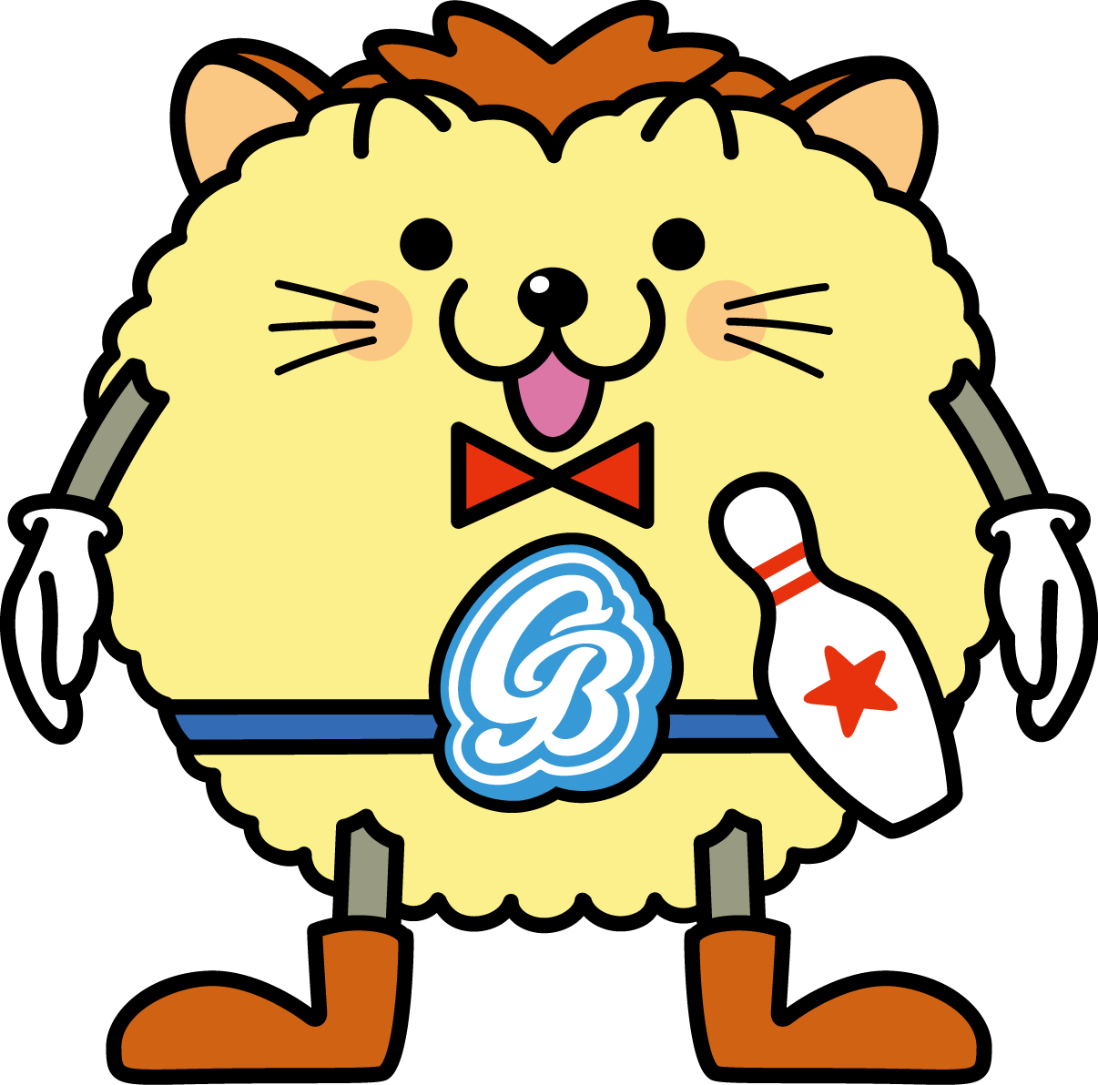 株式会社グランドボウルの公式キャラクター グービー