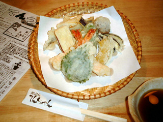 天ぷら御膳 天ぷら御膳