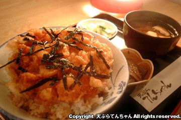 海鮮かき揚げ丼