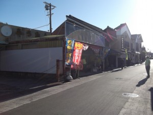 旧東海道筋にあります