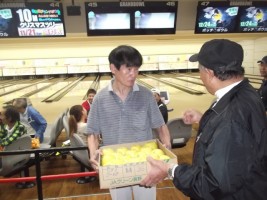 準優勝の一瀬公男さん
