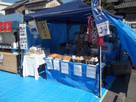 鳴海ここよい祭り 当店ブース付近の様子