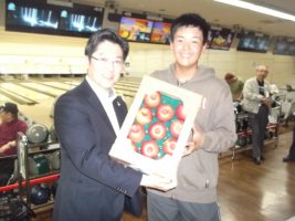 準優勝の岡本康宏さん(154P/175P+HC90P)