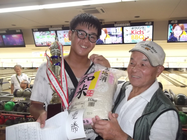 優勝の武司くん