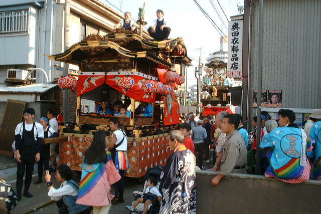 鳴海八幡宮 秋季例大祭の様子