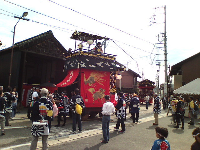 名古屋市指定無形民俗文化財に指定された鳴海祭(表方)と山車